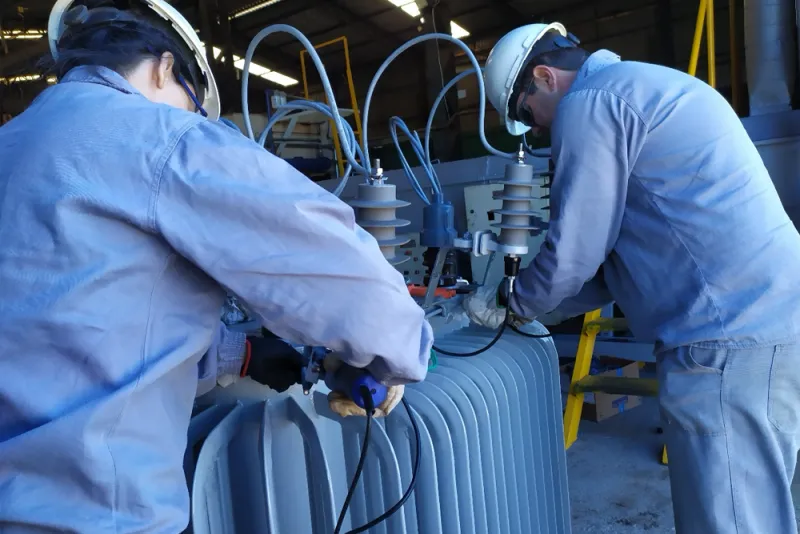 Instalação elétrica industrial de alta demanda